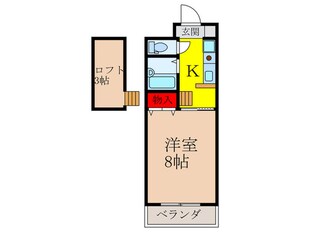 ベルベデールの物件間取画像